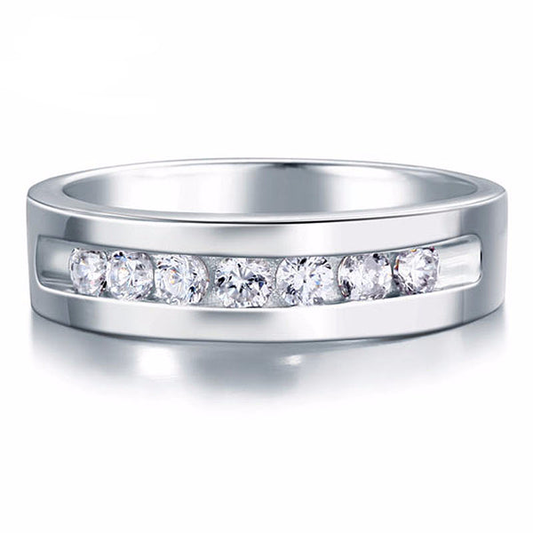Peacock Star Round Cut Ring