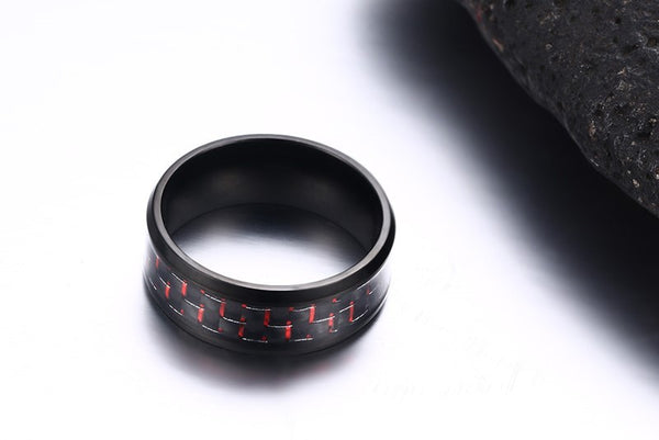 Carbon Fiber Inlay Ring